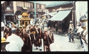 Buddhist procession, Shanghai, Shanghai Shi, China, ca.1900-1919