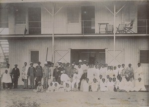 Our house in Toamasina, in Madagascar