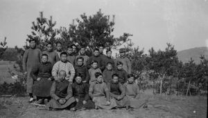 A group of chinese men in Antung