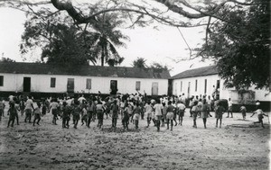 boys'school of Bonamikingue, in Cameroon
