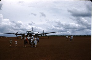 At the airport, Ngaoundèrè, Adamaoua, Cameroon, 1953-1968