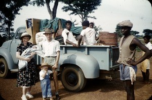 The Heggheim family and others, Adamaoua, Cameroon, 1955