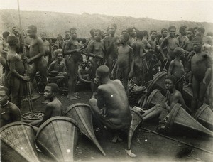 Bangangte market, in Cameroon