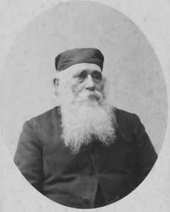 Hans Peter Børresen, 1825-1901. Danish Pioneeer Missionary. H. P. Børresen was ordained at the