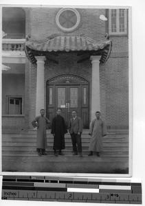 The builder of the language school at Beijie, China, 1927