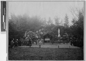 Grotto of Our Lady of Lourdes, Nagoya, Japan, ca. 1909