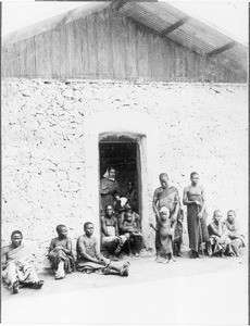 Treatment of sick persons, Moshi, Tanzania, ca. 1901-1910