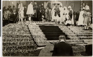 Stand at the coronation ceremony, Addis Abeba, Ethiopia, 1930