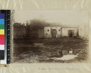 A Chinese pastor's house in Quanzhou, Fujian Province, China, ca. 1895