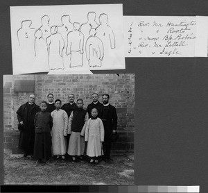 Clergy and members of Boone School, Wuhan, Hubei, China, 1899