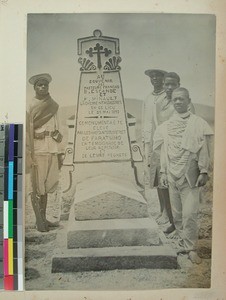 Monument for Benjamin Escande and Paul Minault, Ambatondradama, Madagascar, ca.1899