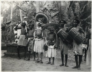 Indian devil dancers