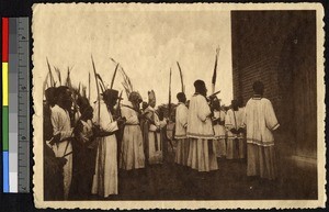 Procession of the Palms, Katanga, Congo, ca.1920-1940