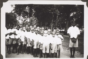 Orphanage in Betgeri. Going to the sunday school