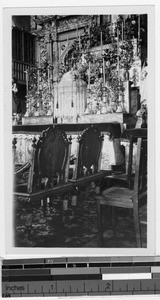 Antipolo Church altar, Philippines, ca. 1920-1940