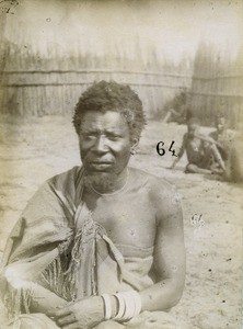 Mathaga, first minister of Akufuna, in Lealui, Barotseland, Zambia