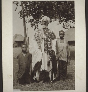 A distinguished Bamum man in Fumban