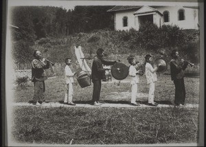 Musicians for a chinese funeral