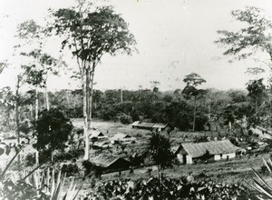 Mission station of Talagouga, in Gabon