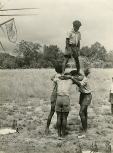 Scout camp, in Gabon