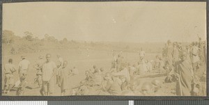 Sports ground, Tumutumu, Kenya, ca.1920