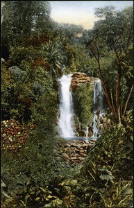 A waterfall, Moshi, Tanzania, ca. 1900-1914