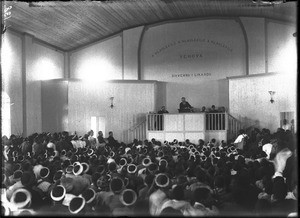 Inauguration of the chapel in Khovo, Maputo, Mozambique, 18 May 1902