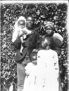 African family, Shilouvane, South Africa