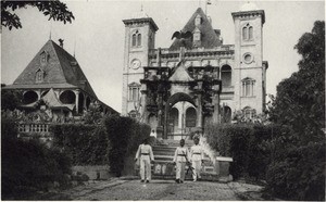 The main entrance of the Palace of the Queen, in Madagascar