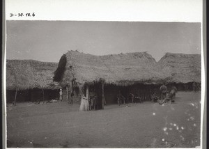 Provisional guard-house in Kumase