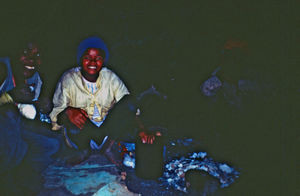 Mission at the bottom - City Mission in Madagascar. The older children often live in groups wit