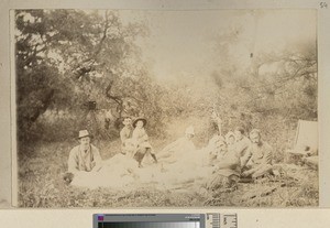 Mission picnic, Manchuria, ca.1889