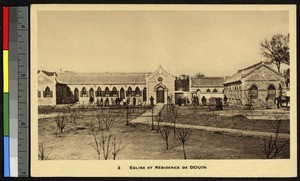 Mission church and residence, China, ca.1920-1940