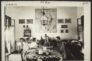 Dining-room of the mission house in Abetifi