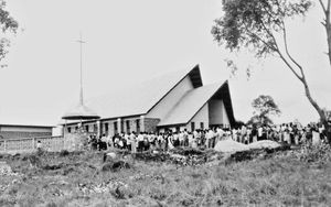 Church Inauguration at Nyakahanga, the Karagwe Diocese, Tanzania. 11th October 1992