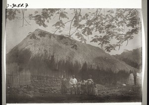 A catechist's house in Agu