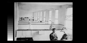 Interior of the dental clinic, Chengdu, Sichuan, China, ca.1946