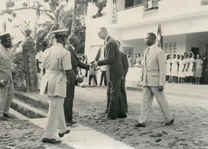 Inauguration of the protestant nurses training school in Douala, Cameroon