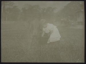 Klein Ottilie mit einem Alterskollegen