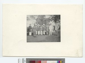 Punjabi Christian Recruits, Punjab, Pakistan, ca.1910