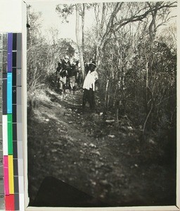 Kristine Fagereng on her way to Mikoboke, Madagascar, 1935