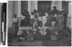 Abstinence club of the schoolchildren, Tabase, South Africa East, 1908