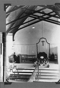 Interior view of the church, Port Elizabeth, South Africa