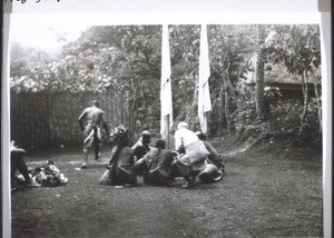 A sacrifice at the Lela festival in Bali