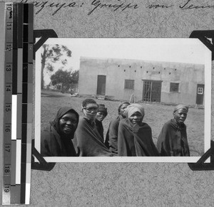 Group of Tembu girls, Baziya, South Africa East