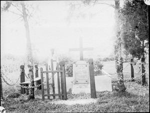 Grave of the killed missionaries Karl Segebrock and Gerald Ovir, Nkoaranga, Tanzania, 1923