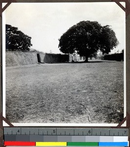 Main street of Shendam, Nigeria, 1923