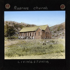 "Ruarwe Church, Livingstonia" Malawi, ca.1895