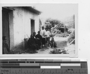 Fr. Sweeney's Lepers in China, 1934