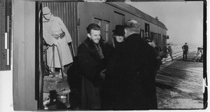 Fr. Burns' release from prison at Fushun, China, 1936